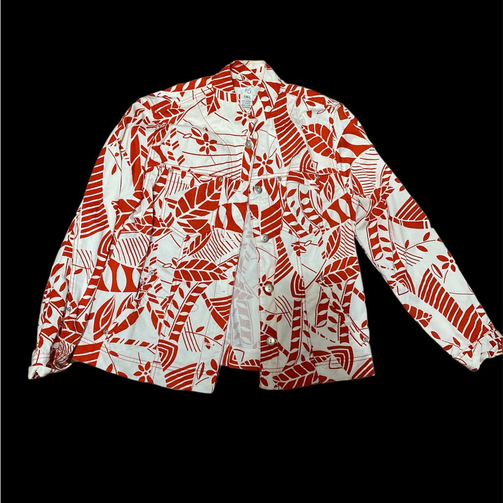 Ios Leaf Pattern Jacket
